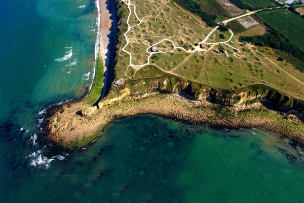 Normandy from the air