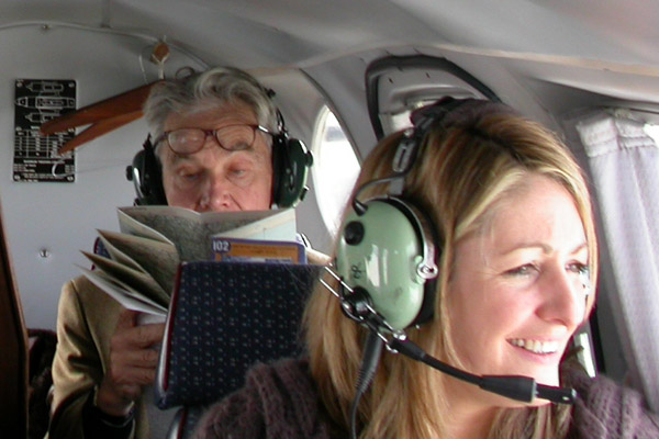 Normandy by private plane
