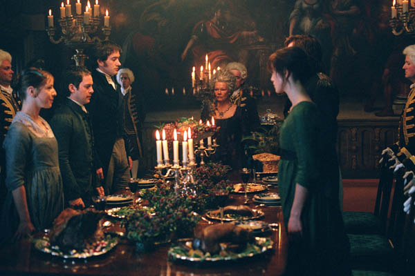 Burgley House, one of the settings for Pride and Prejudice. Courtesy of United International. BT011. Burgley House, one of the settings for Pride and Prejudice. Courtesy of United International. BT011.