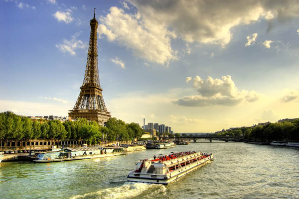 Seine and Eiffel Tower