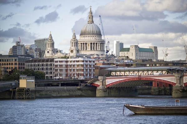 St Paul's across the Thames